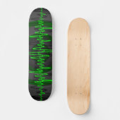 Sound Green Dark Skateboard (Vorderseite)