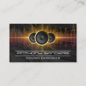 Sound-Lautsprecher | Erzeuger Visitenkarte (Vorderseite)