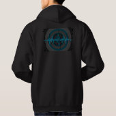 Sound Light Blue Dark Sweatshirt Tasche & Back (Rückseite)