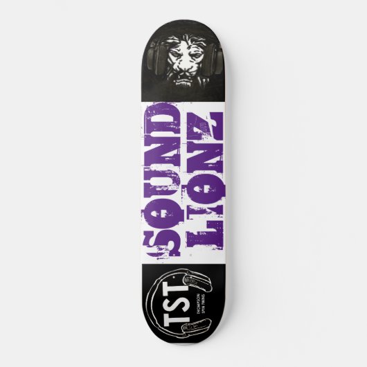 SOUND LIONZ Skateboard (Vorderseite)