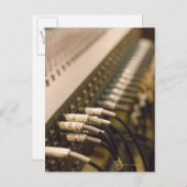Sound Mixer Postkarte (Vorne/Hinten)