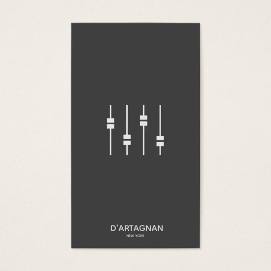 Sound Music Business Card (Vorderseite)