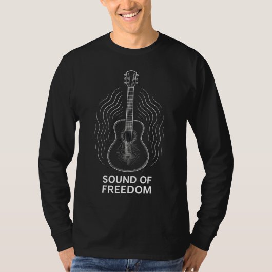 Sound of Freedom – Sacred Strings T-Shirt (Vorderseite)