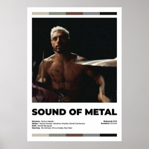 Sound of Metal Alternative Moderne Film Poster