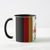 Sound of Music Dancing Farbenfrohe Musiknoten Tass Tasse (Links)