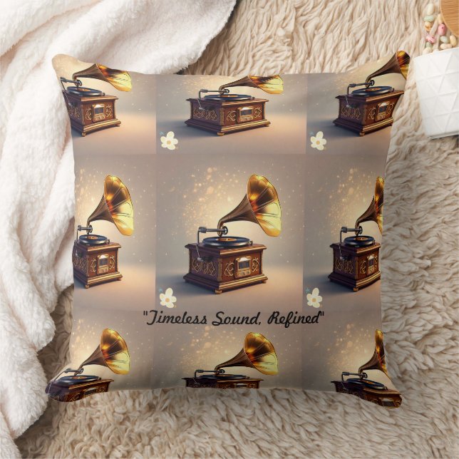 "Sound of Sophistication" Kissen (Decke)