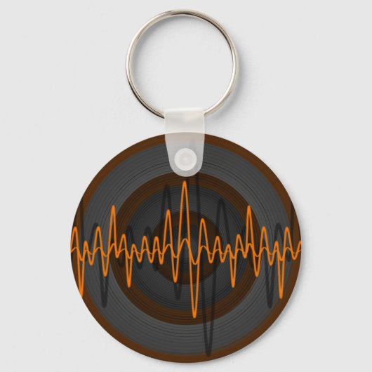 Sound Orange Dark Schlüsselanhänger (Vorderseite)