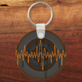 Sound Orange Dark Schlüsselanhänger (Vorderseite)