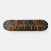 Sound Orange Dark Skateboard (Horizontal)