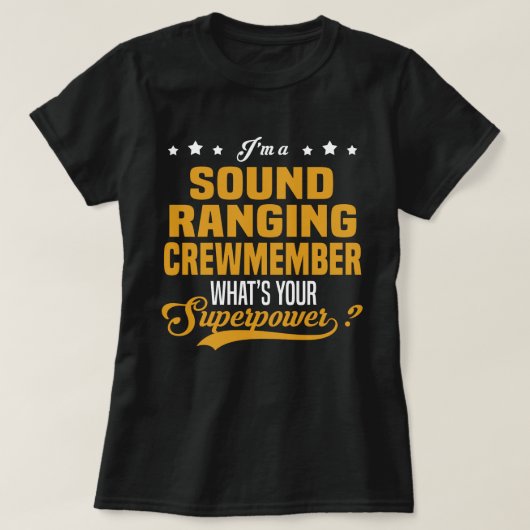 Sound Ranging Crewmember T-Shirt (Design vorne)