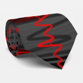 Sound Red Dark Krawatte (Gerollt)