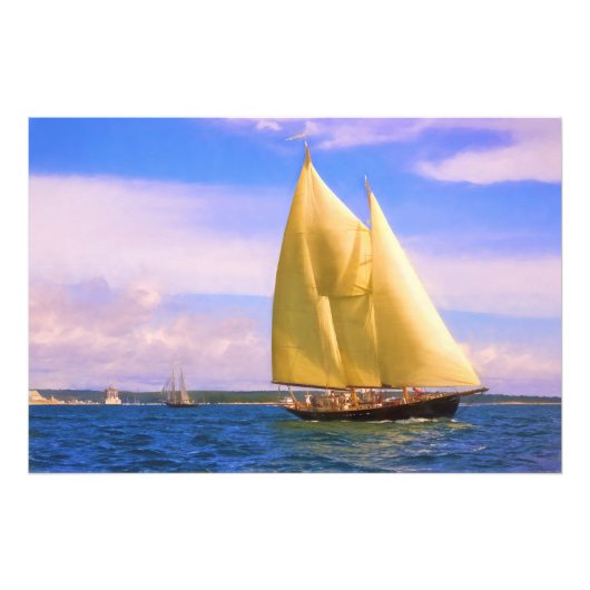 Sound segeln fotodruck (Vorne)