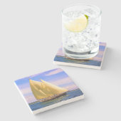 Sound segeln steinuntersetzer (Seitenansicht)