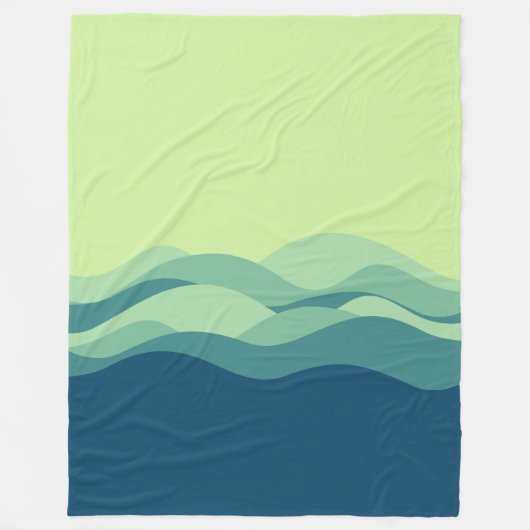 Sound Sketch 02 Fleecedecke (Vorderseite)