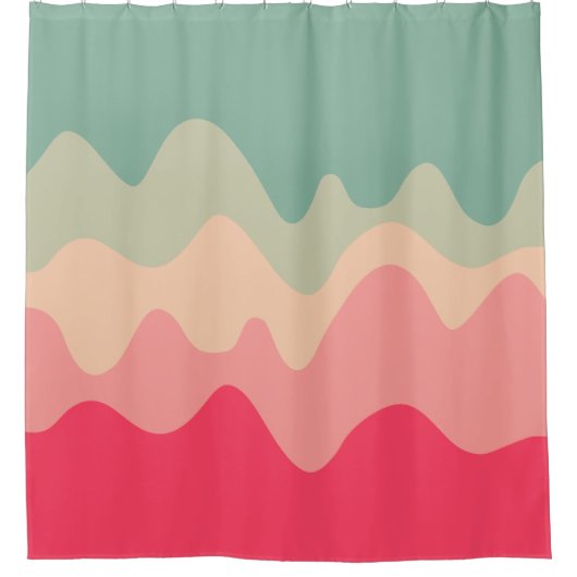 Sound Sketch 04 Duschvorhang (Vorderseite)