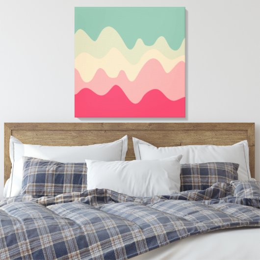 Sound Sketch 04 Leinwanddruck (Insitu (Schlafzimmer))