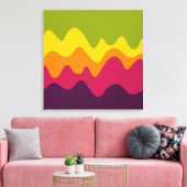 Sound Sketch 05 Leinwanddruck (Insitu (Wohnzimmer))