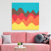 Sound Sketch 08 Leinwanddruck (Insitu (Wohnzimmer))