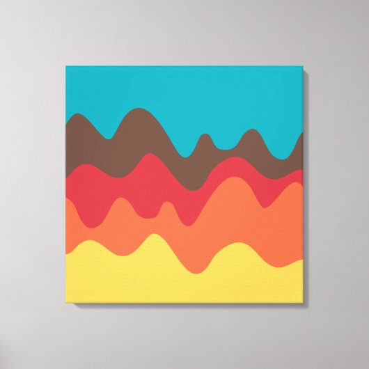 Sound Sketch 08 Leinwanddruck (Vorderseite)