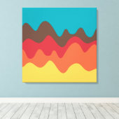 Sound Sketch 08 Leinwanddruck (Insitu (Holzboden))