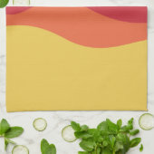 Sound Sketch 09 Geschirrtuch (Gefaltet)