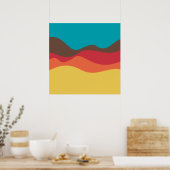 Sound Sketch 09 Poster (Küche)