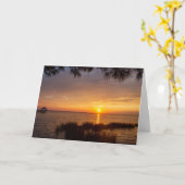 Sound Sunset OBX Karte (Gelbe Blume)