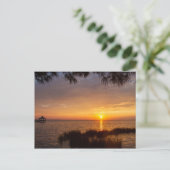 Sound Sunset OBX Postkarte (Stehend Vorderseite)