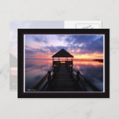 Sound Sunset Postkarte (Vorne/Hinten)