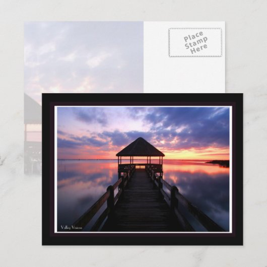 Sound Sunset Postkarte (Vorne/Hinten)