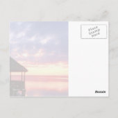 Sound Sunset Postkarte (Rückseite)