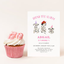 Sound the Alarm Firefighter Girl Birthday Party