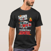 Sound The Alarm Godmother Baby Reveal Firefighting T-Shirt (Vorderseite)