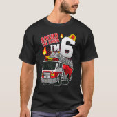 Sound The Alarm Ich bin 6 Motor Feuerwehrmann 6. T-Shirt (Vorderseite)