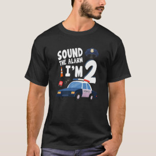 Sound The Alarm ist mein 2. Geburtstag 2 Jahre alt T-Shirt