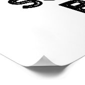 Sound The Boogle Funny Ghost Bugle Puff Poster (Ecke)