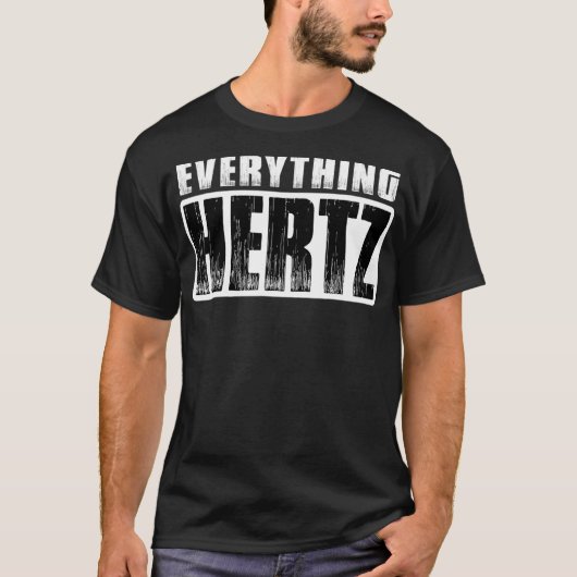 SOUND TYP AUDIO ENGINEER HERTZ T-Shirt (Vorderseite)