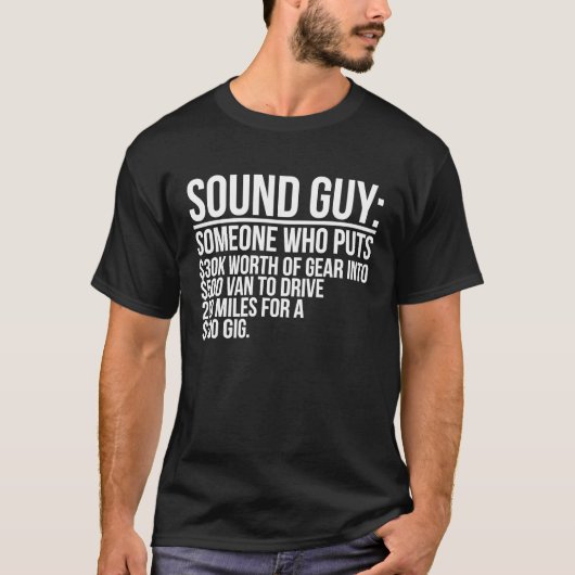 Sound Typ Audio Engineer Sound Engineer Audio Engi T-Shirt (Vorderseite)