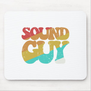 Sound Typ Music Band Audio Engineer DJ Job Gift Mousepad
