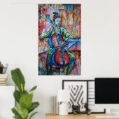 Sound und Musik II - Canvas Print Poster (Heimbüro)