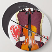 Sound von v Liebe hakuna matata valentine Button (Vorne & Hinten)