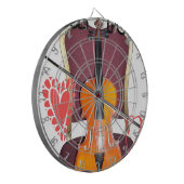 Sound von v Liebe hakuna matata valentine Dartscheibe (Vorderseite Links)