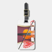 Sound von v Liebe hakuna matata valentine Gepäckanhänger (Vorderseite vertikal)