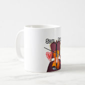 Sound von v Liebe hakuna matata valentine Kaffeetasse (Vorderseite Links)