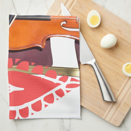 Sound von v Liebe hakuna matata valentine Küchentuch (Viertel Falte)