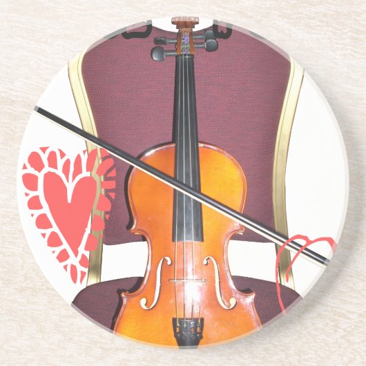 Sound von v Liebe hakuna matata valentine Sandstein Untersetzer (Vorne)