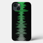Sound Wave Audiophile iPhone Case (Rückseite)