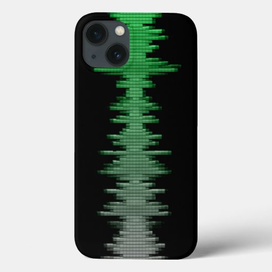 Sound Wave Audiophile iPhone Case (Rückseite)