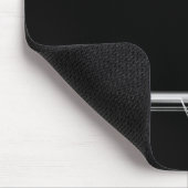 Sound Wave - Black Mousepad (Ecke)