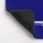 Sound Wave - Dunkelblau Mousepad (Ecke)